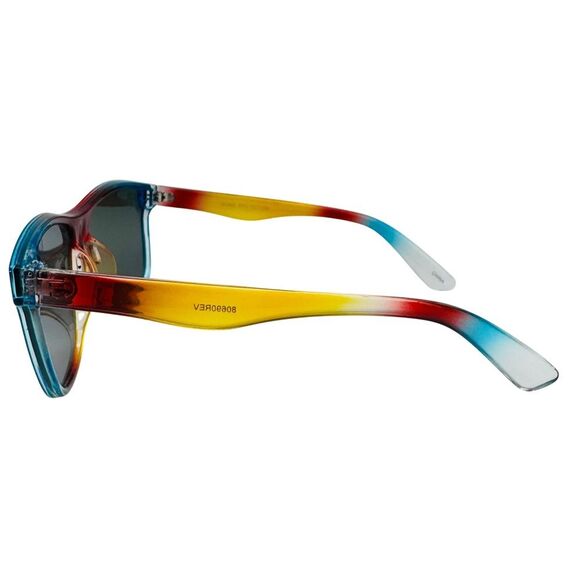 7012 l Blue Lens Sporty Mirrored Lens Unisex Sunglasses - Picture 3 of 5